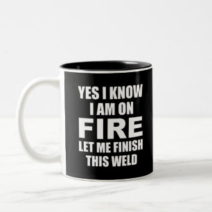 Tasse 2 Couleurs cadeau soudeur