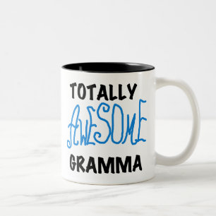 Tasse 2 Couleurs Cadeaux bleus totalement impressionnants de