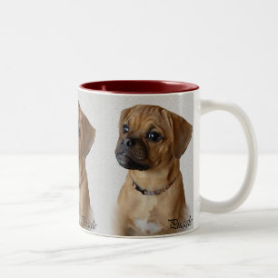 Tasse 2 Couleurs Cadeaux d'amants de Puggle