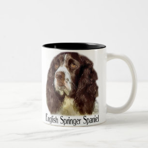 Tasse 2 Couleurs Cadeaux d'art espagnol Springer anglais