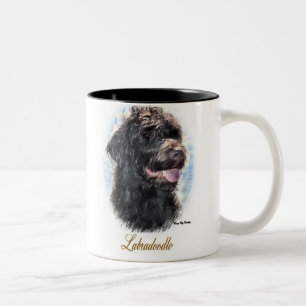 Tasse 2 Couleurs Cadeaux de Labradoodle