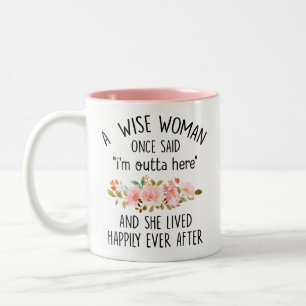 Tasse 2 Couleurs Cadeaux de retraite pour femmes, Dons de retraite 