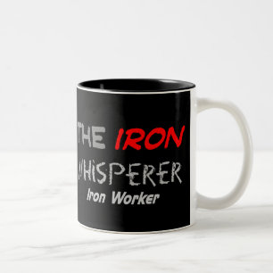 Tasse 2 Couleurs Cadeaux de travailleur de fer pour les hommes "le