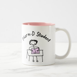 Tasse 2 Couleurs Cadeaux d'étudiant de pharmacie de PharmD