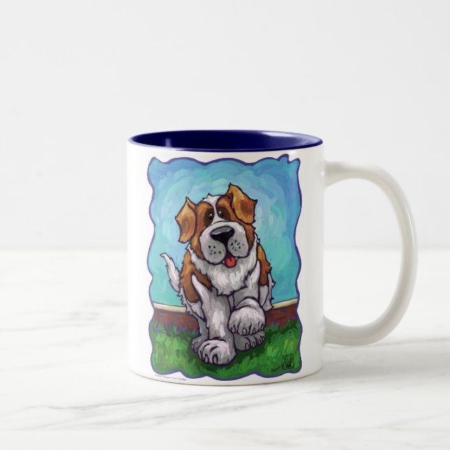 Tasse 2 Couleurs Cadeaux et accessoires St. Bernard (Droit)