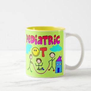 Tasse 2 Couleurs Cadeaux pédiatriques d'ergothérapiste