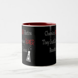 Tasse 2 Couleurs Cadeaux retirés de chimiste