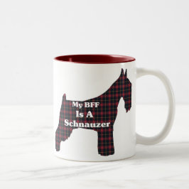 Tasse 2 Couleurs Cadeaux Schnauzer standard