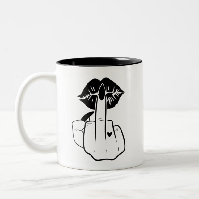 Tasse 2 Couleurs café (Gauche)