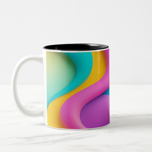 Tasse 2 Couleurs Café (Gauche)