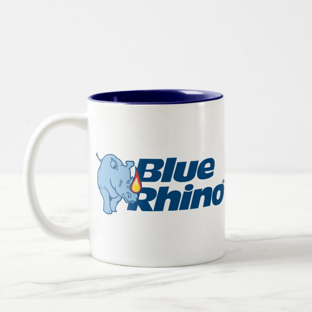 Tasse 2 Couleurs Café Blue Rhino (Gauche)