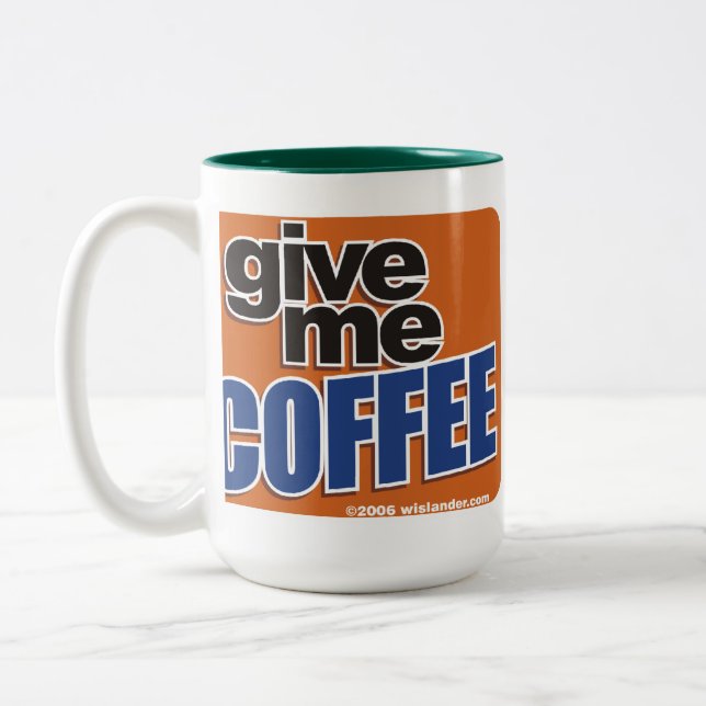 Tasse 2 Couleurs Café de câble 1 (Gauche)