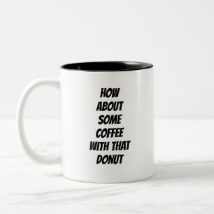 Tasse 2 Couleurs Café & Donuts