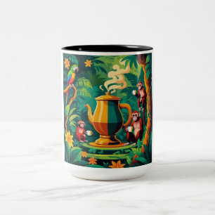 Tasse 2 Couleurs Café et paradis