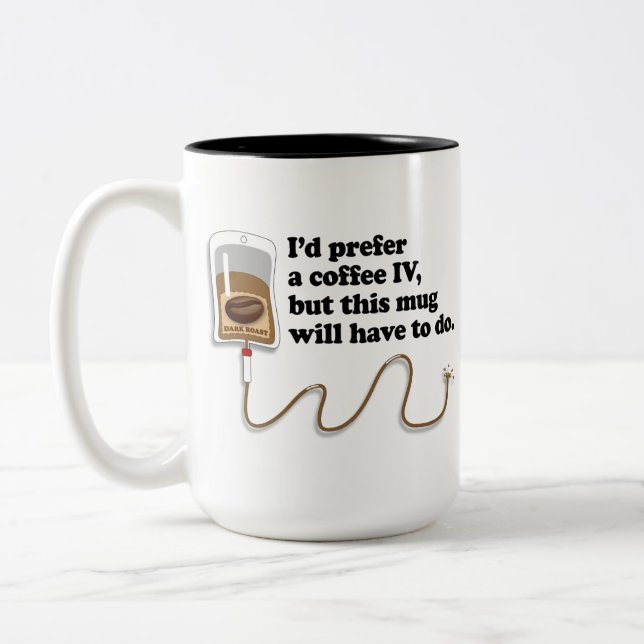 Tasse 2 Couleurs Café IV (Gauche)