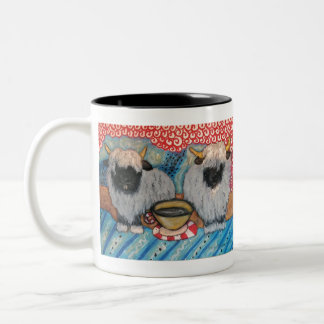 Tasse 2 Couleurs Café potable de MOUTONS du VALAIS BLACKNOSE