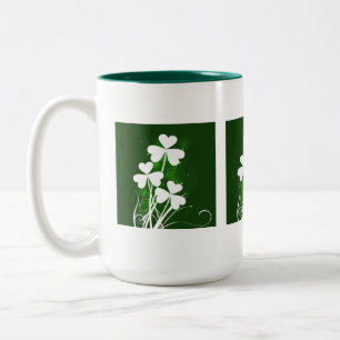 Tasse 2 Couleurs Café spécial St. Patrick's Day - 15 oz.