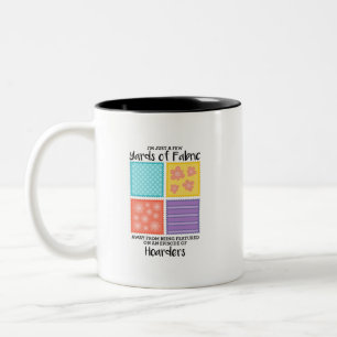 Tasse 2 Couleurs Caillage - Quelques Mètres De Tissu
