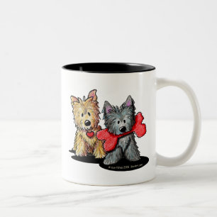 Tasse 2 Couleurs Cairn Terrier Duo
