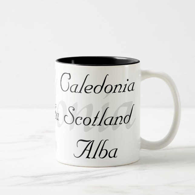 Tasse 2 Couleurs Caledonia Ecosse alba (Droit)