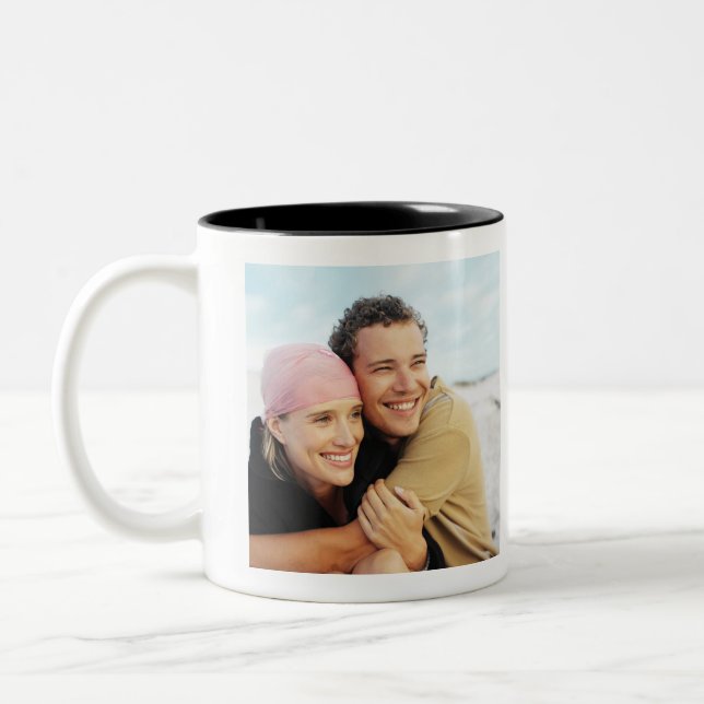 Tasse 2 Couleurs Calendrier 2019 de photo (Gauche)