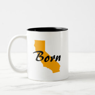 Tasse 2 Couleurs California Born, Texas