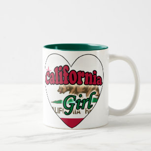Tasse 2 Couleurs California Girl