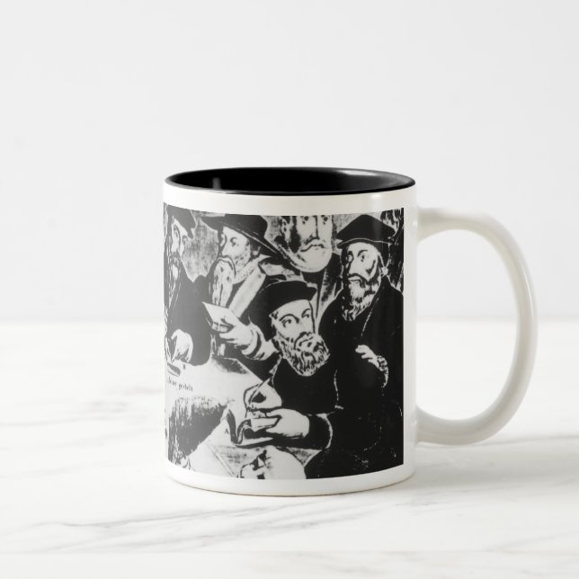Tasse 2 Couleurs Calvin et Luther (gravure) (Droit)