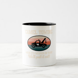Tasse 2 Couleurs Camel Towing Sarcasme Amoureux des animaux Camels 