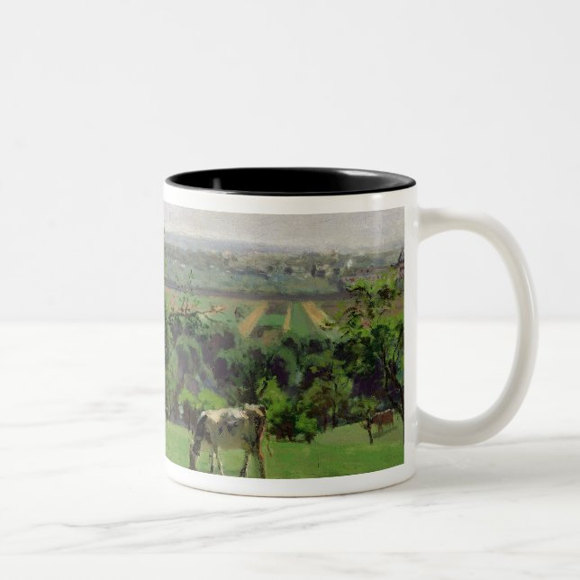 Tasse 2 Couleurs Camille Pissarro | Hillside de Vesinet, Yvelines, (Droit)