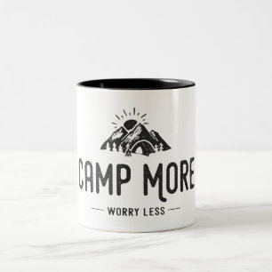 Tasse 2 Couleurs Camp Plus inquiet Moins