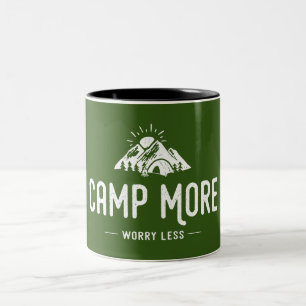 Tasse 2 Couleurs Camp Plus S'Inquiéter Moins