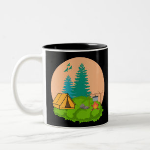 Tasse 2 Couleurs camping