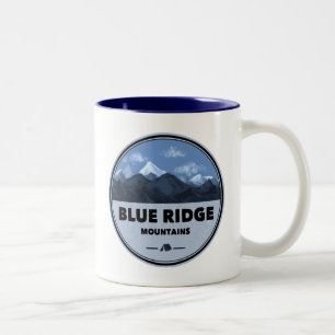 Tasse 2 Couleurs Camping Blue Ridge Mountains