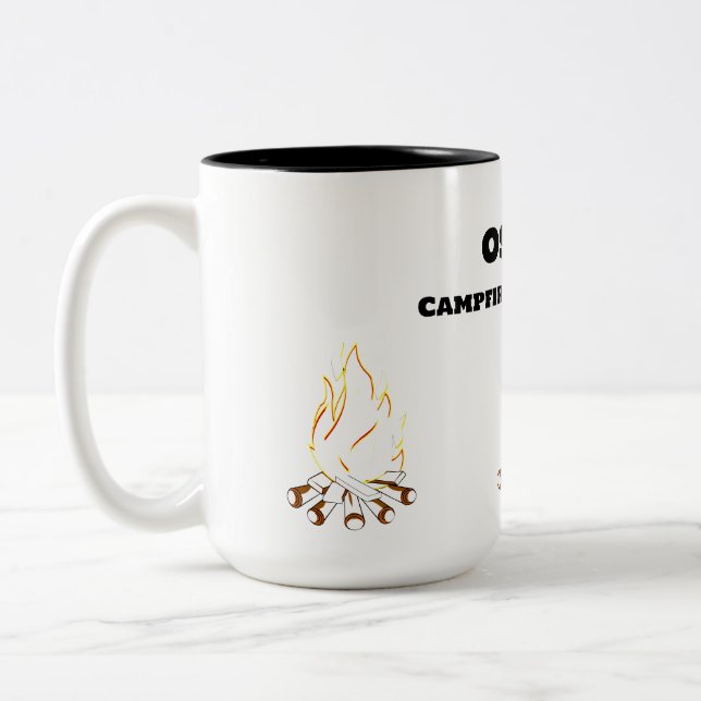 Tasse 2 Couleurs Camping : Chroniques du feu de camp (Gauche)