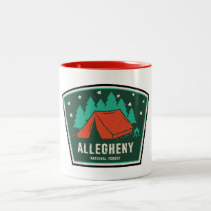Tasse 2 Couleurs Camping forestier national Allegheny