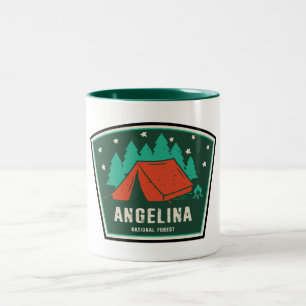 Tasse 2 Couleurs Camping forestier national Angelina