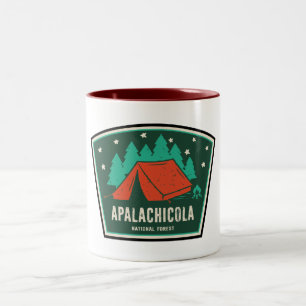 Tasse 2 Couleurs Camping forestier national Apalachicola