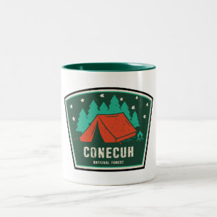 Tasse 2 Couleurs Camping forestier national de Conecuh
