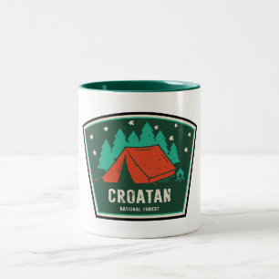 Tasse 2 Couleurs Camping forestier national de Croatan