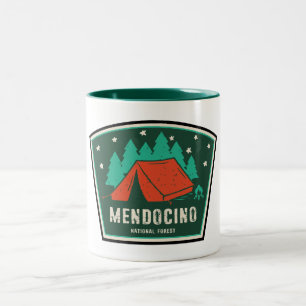 Tasse 2 Couleurs Camping forestier national de Mendocino