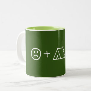 Tasse 2 Couleurs Camping Vous Rend Heureux