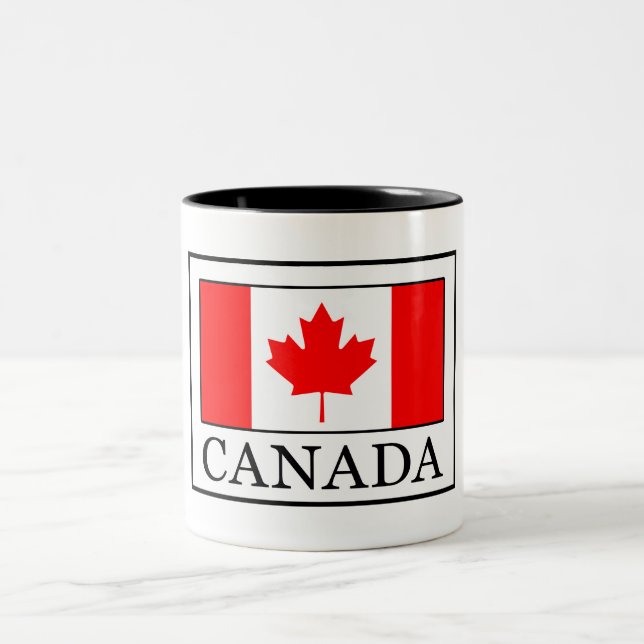 Tasse 2 Couleurs Canada (Centre)