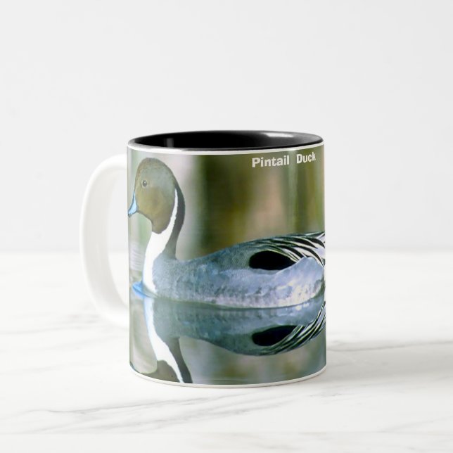 Tasse 2 Couleurs Canard à intail (Devant gauche)