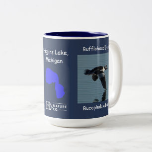 Tasse 2 Couleurs Canard de Bufflehead