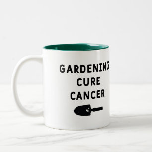 Tasse 2 Couleurs Cancer du traitement de jardinage