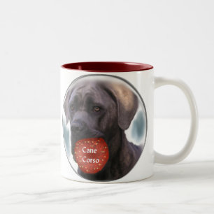 Tasse 2 Couleurs Cane Corso Cadeaux de Noël