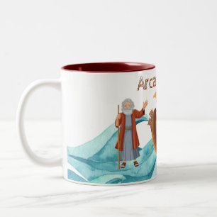 Tasse 2 Couleurs Caneca Arca de Noé