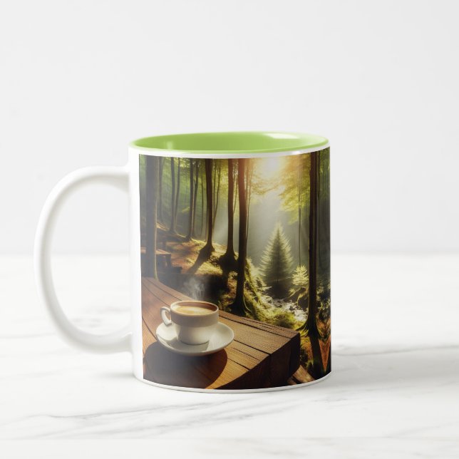 Tasse 2 Couleurs Caneca Café Paisagem (Gauche)