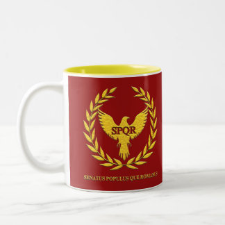Tasse 2 Couleurs Caneca Dois Tons (Two-Tone Mug) Águia Romana